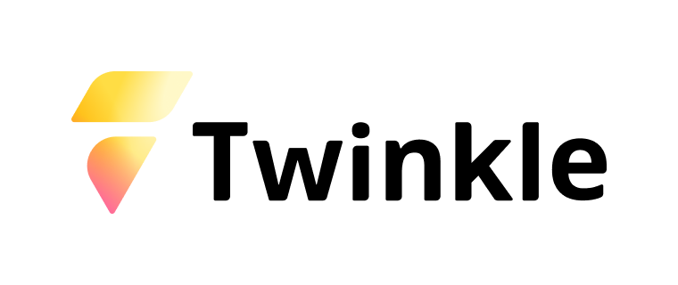 Twinkle Logo Colorful Black